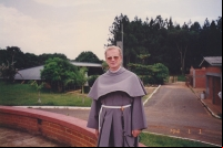 Dom João Wilk, celebrante da Missa de abertura do quinto dia do Simpósio em comemoração ao Jubileu da Província São Maximiliano Maria Kolbe.