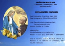 Consagração à Imaculada - Milícia da Imaculada